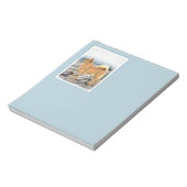 Finse spitz bij Seashore-schilderij - Dog Art Notitieblok (Gedraaid)