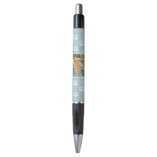 Finse spitz bij Seashore-schilderij - Dog Art Pen