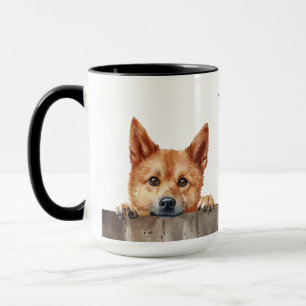 Finse Spitz Dog Mok