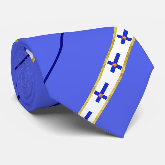 Finse stremming stropdas (Opgerold)