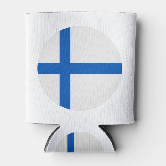 Finse vlag blikjeskoeler (Voorkant)
