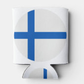 Finse vlag blikjeskoeler (Achterkant)