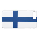 Finse vlag Case-Mate iPhone case (Achterkant (Horizontaal))