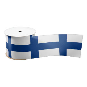 Finse vlag en Finland reizen, vakantie/sport Lint