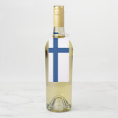 Finse vlag flessenhanger (Op fles)