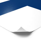 Finse vlag foto afdruk (Hoek)