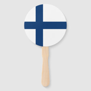 Finse vlag handwaaier