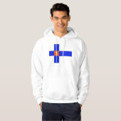 Finse vlag hoodie (Voorkant volledig)