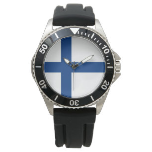 Finse vlag horloge