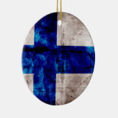 Finse vlag keramisch ornament (Rechts)