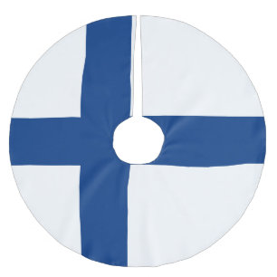 Finse vlag kerstboom rok