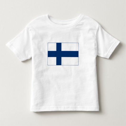 Finse vlag kinder shirts (Voorkant)