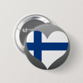 Finse vlag kopen ronde button 5,7 cm (Voorkant /achterkant)