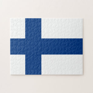Finse vlag legpuzzel
