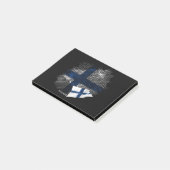 Finse vlag post-it® notes (Schuin)