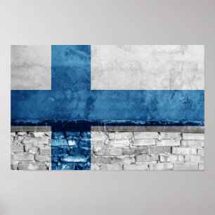 Finse vlag poster