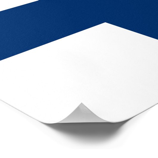 Finse vlag poster (Hoek)