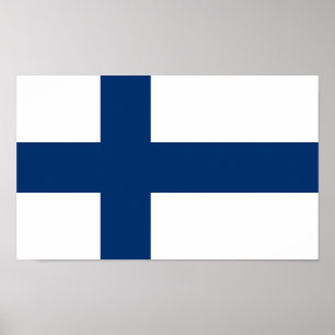 Finse vlag poster