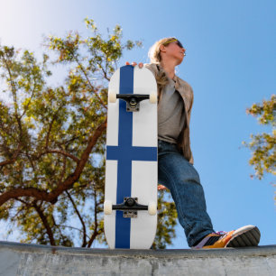 Finse vlag skateboard
