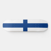 Finse vlag skateboard (Horizontaal)