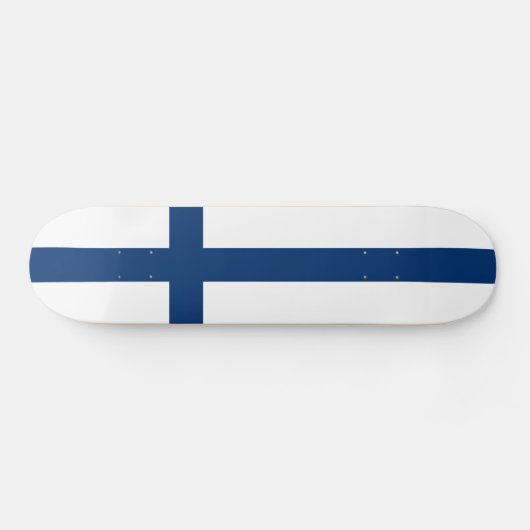 Finse vlag skateboard (Horizontaal)