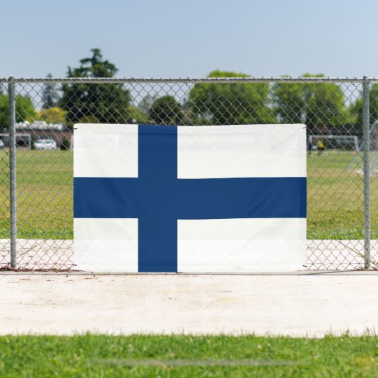 Finse vlag spandoek (Insitu)
