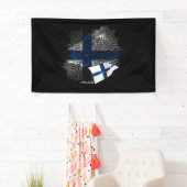 Finse vlag spandoek (Insitu)