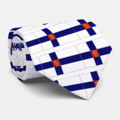 Finse vlag stropdas (Opgerold)