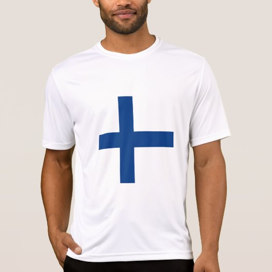 Finse vlag t-shirt (Voorkant)