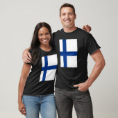 Finse vlag t-shirt (Unisex)