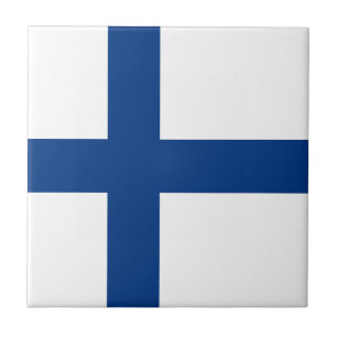 Finse vlag tegeltje