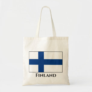 Finse vlag tote bag