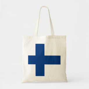 Finse vlag tote bag