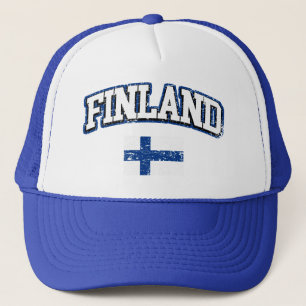 Finse vlag trucker pet