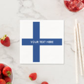 Finse vlag van Finland custom party servetten (Insitu)