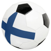 Finse vlag voetbal (Drie kwart)