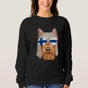 Finse Vlag Zijdeachtige Terriër Hond Finland Zak Trui