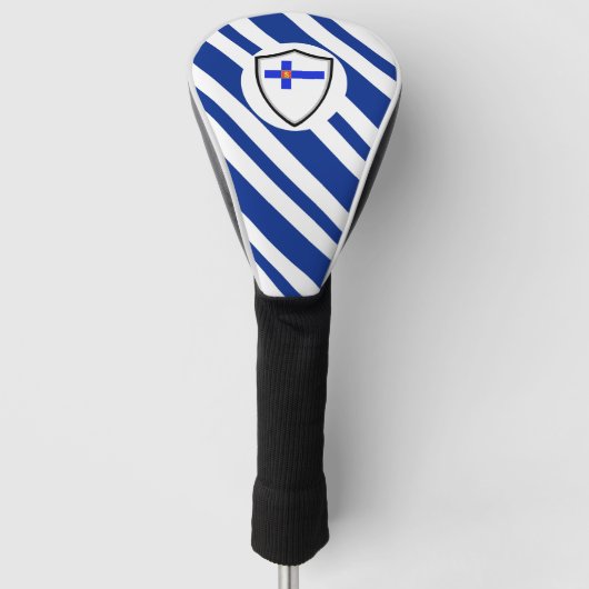Finse vlaggen golfheadcover (Voorkant)