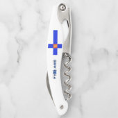 Finse wapenmantel kurkentrekker (Achterkant)