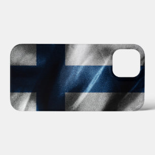 Finse zijde vlag iPhone 13 mini hoesje