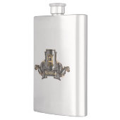 Fiole (Acier Inoxydable) 8 oz. (Gauche)
