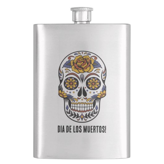 Fiole classique Dia de los Muertos (Jour des Morts (devant)