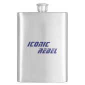 Fiole classique Iconique Rebel (devant)