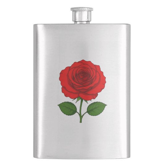 Fiole Classique Rose Rouge (devant)