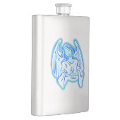 Fiole d'angle bleu Paix (Droite)