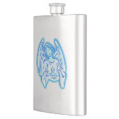 Fiole d'angle bleu Paix (Gauche)