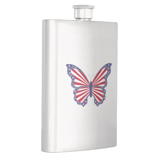 Fiole de papillon patriotique (Droite)