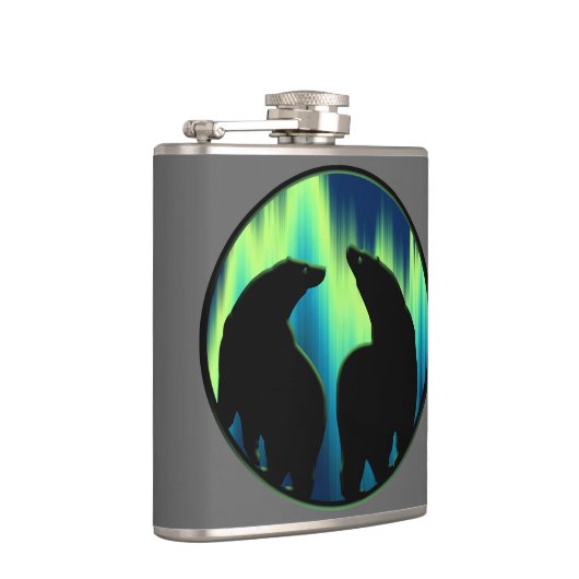 Fiole d'ours Tribal Flacon Custom Ours Autochtone (Droite)