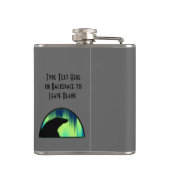 Fiole d'ours Tribal Flacon Custom Ours Autochtone (Dos)