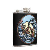 Fiole d'ours Tribal Flacon Custom Ours Autochtone (Droite)